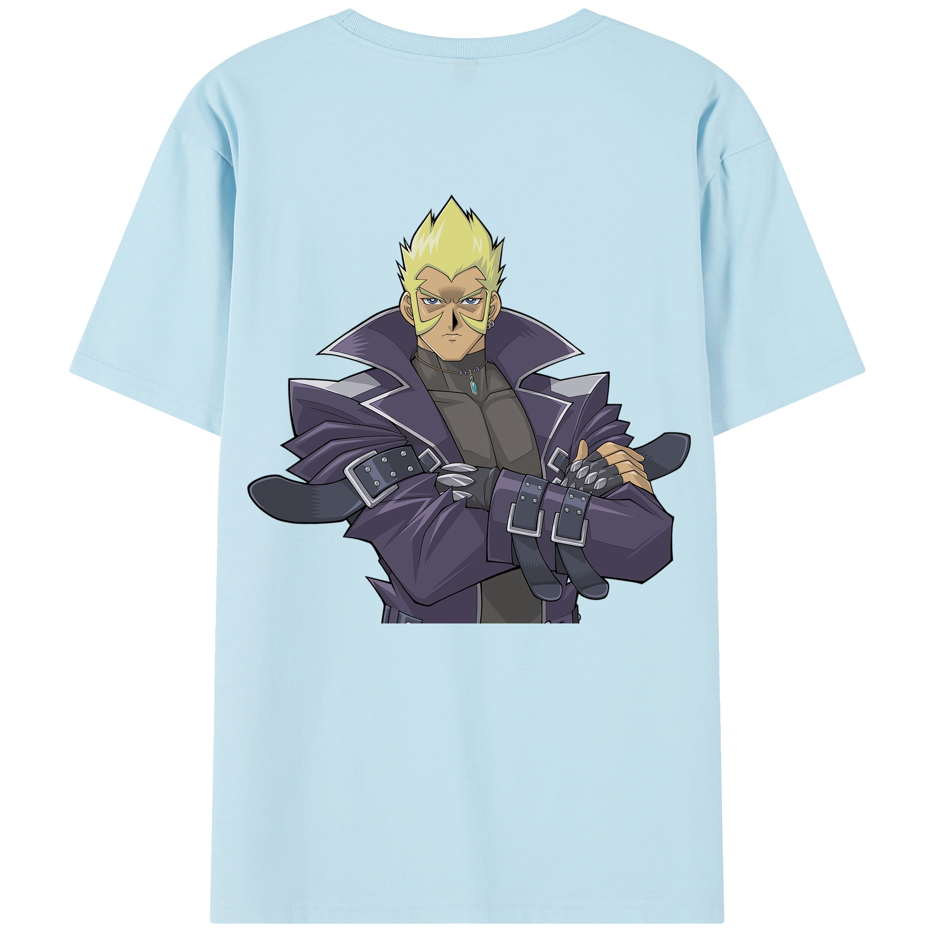 （画像用） 遊☆戯☆王 Yu-Gi-Oh! 綿100％半袖Tシャツ（背面プリント）